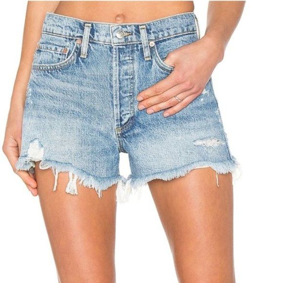 Agolde Pants - AGOLDE Parker Vintage Cut Off Short